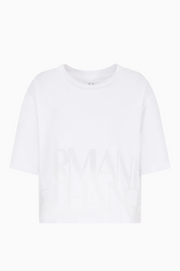 T-Shirt Women White Armani Exchange Camiseta